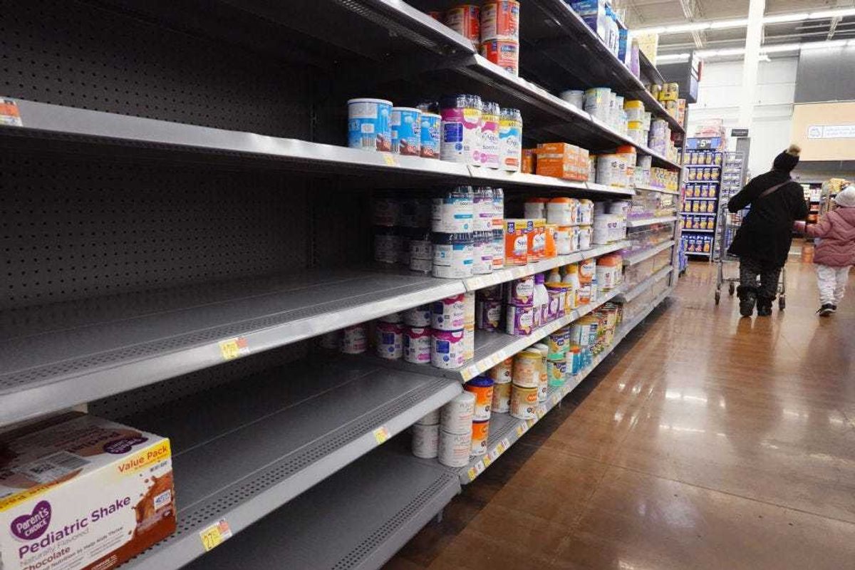 Baby formula shortage
