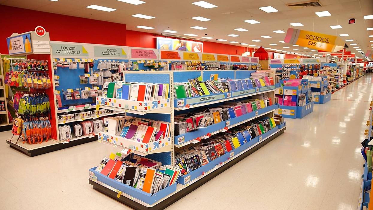 Back to school shopping