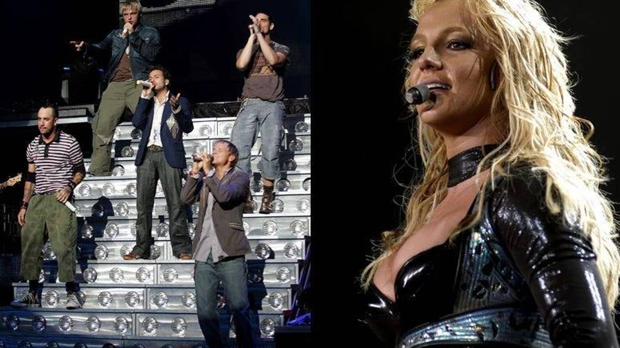Backstreet Boys and Britney Spears