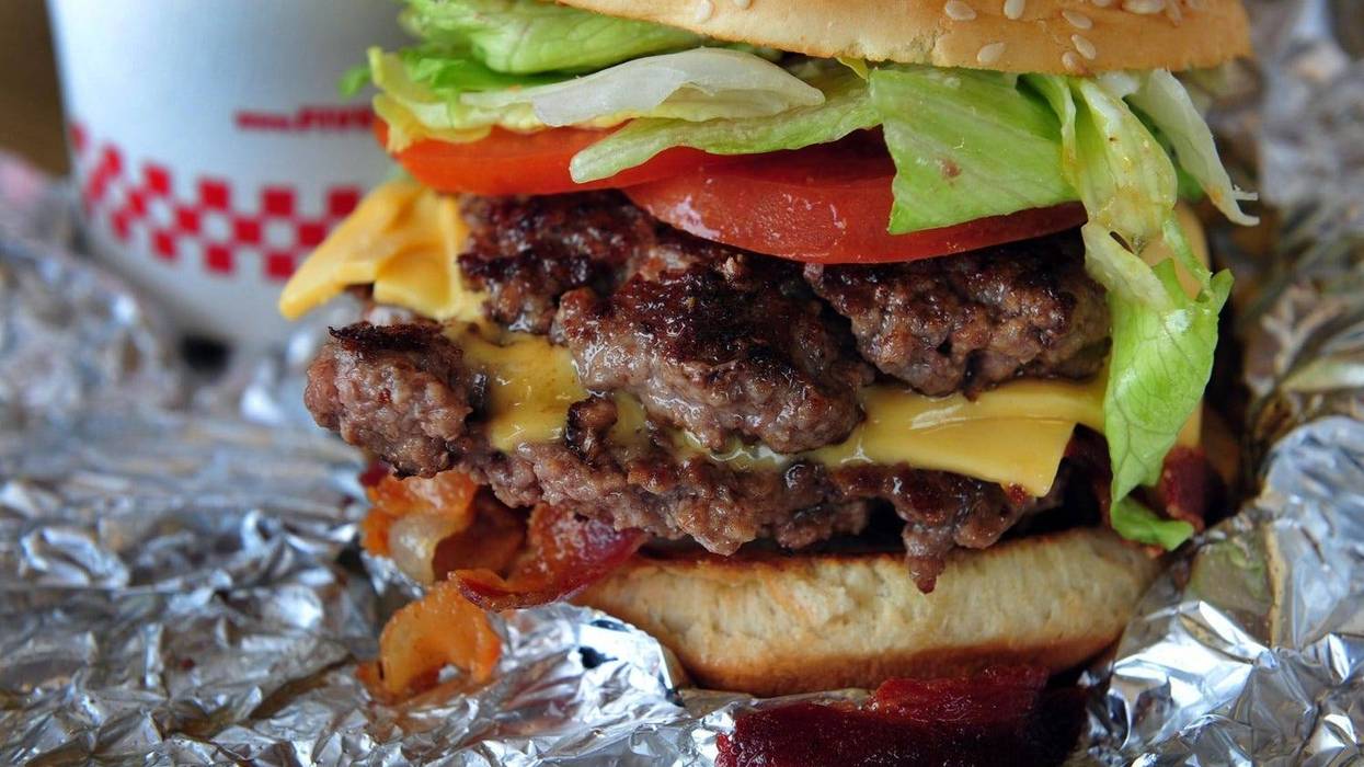 Bacon Cheeseburger from 5 Guys