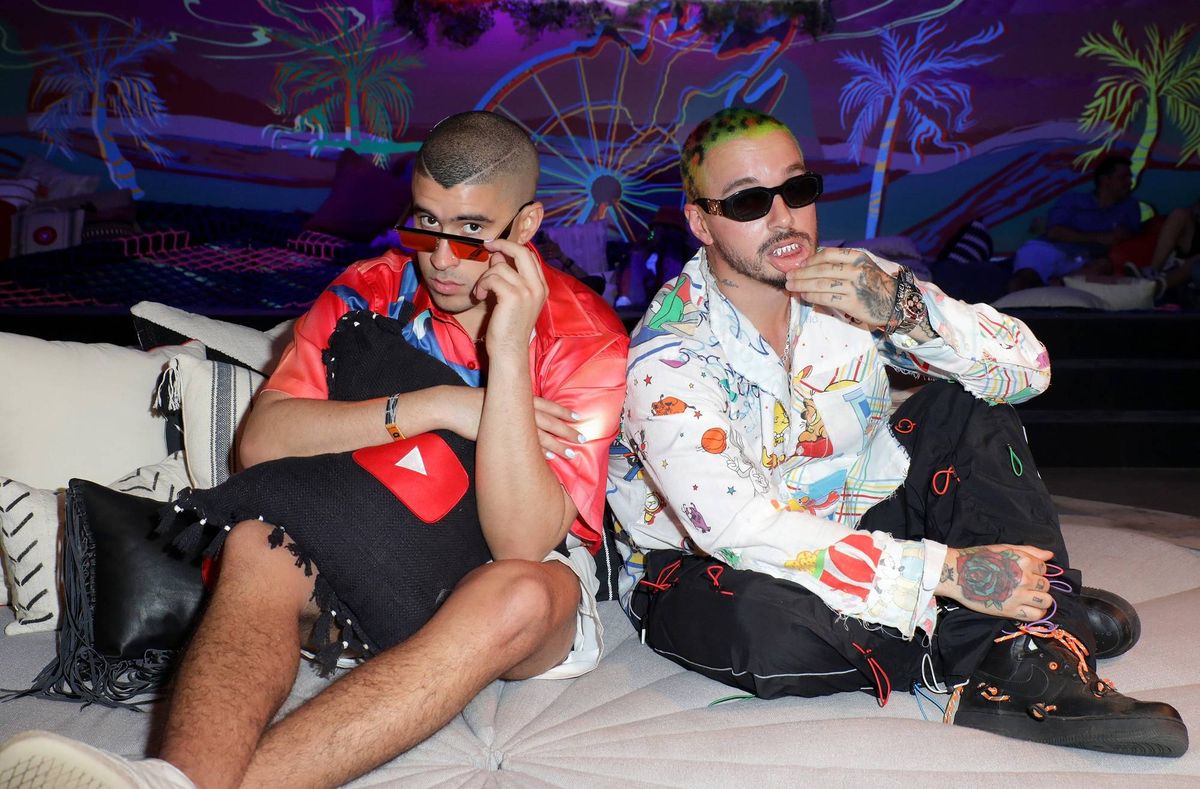 Bad Bunny and J Balvin