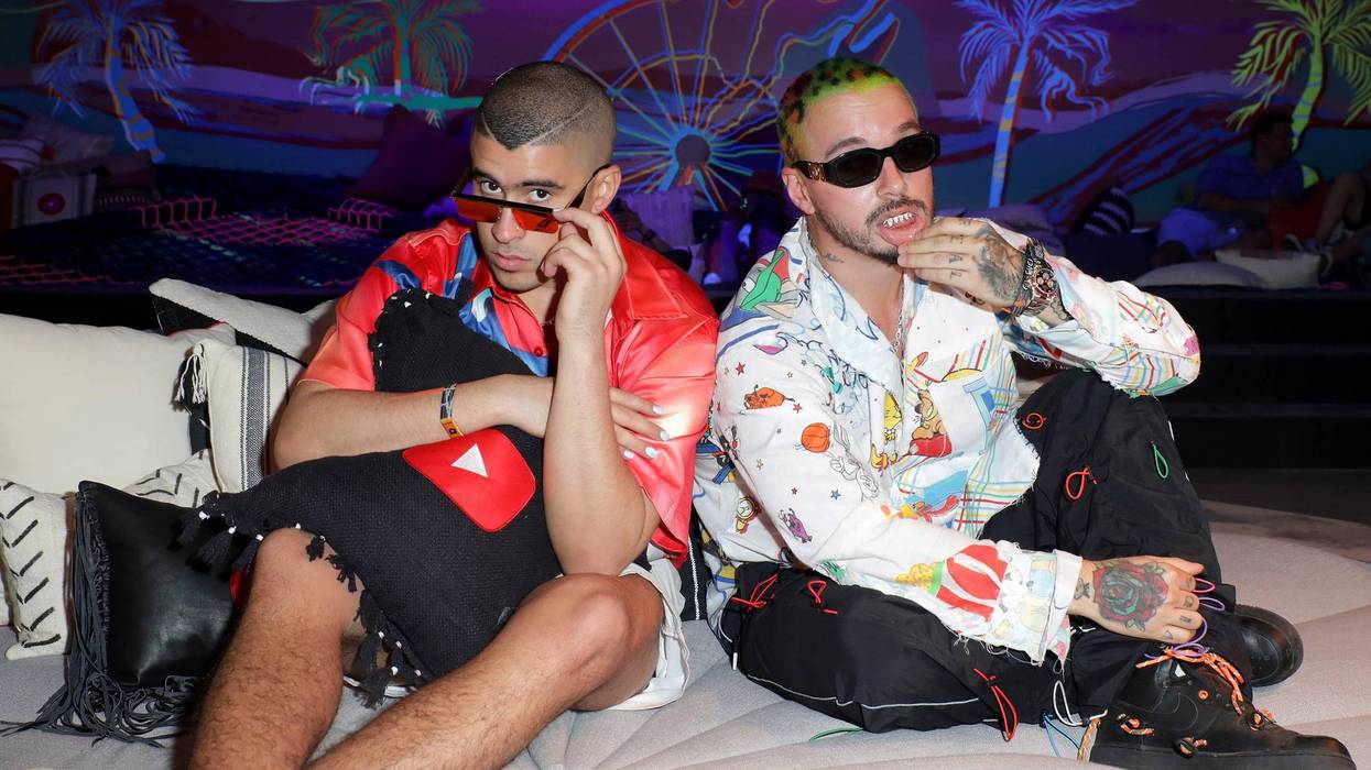 Bad Bunny and J Balvin