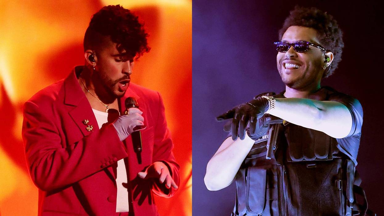 Bad Bunny and The Weeknd