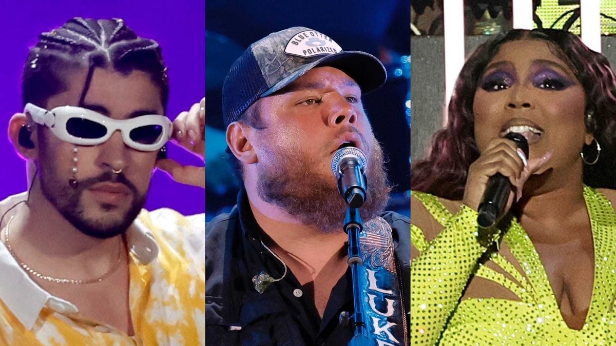 Bad Bunny, Luke Combs, Lizzo