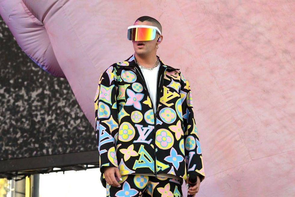 Bad Bunny canceled his AMA performance after testing positive for COVID-19