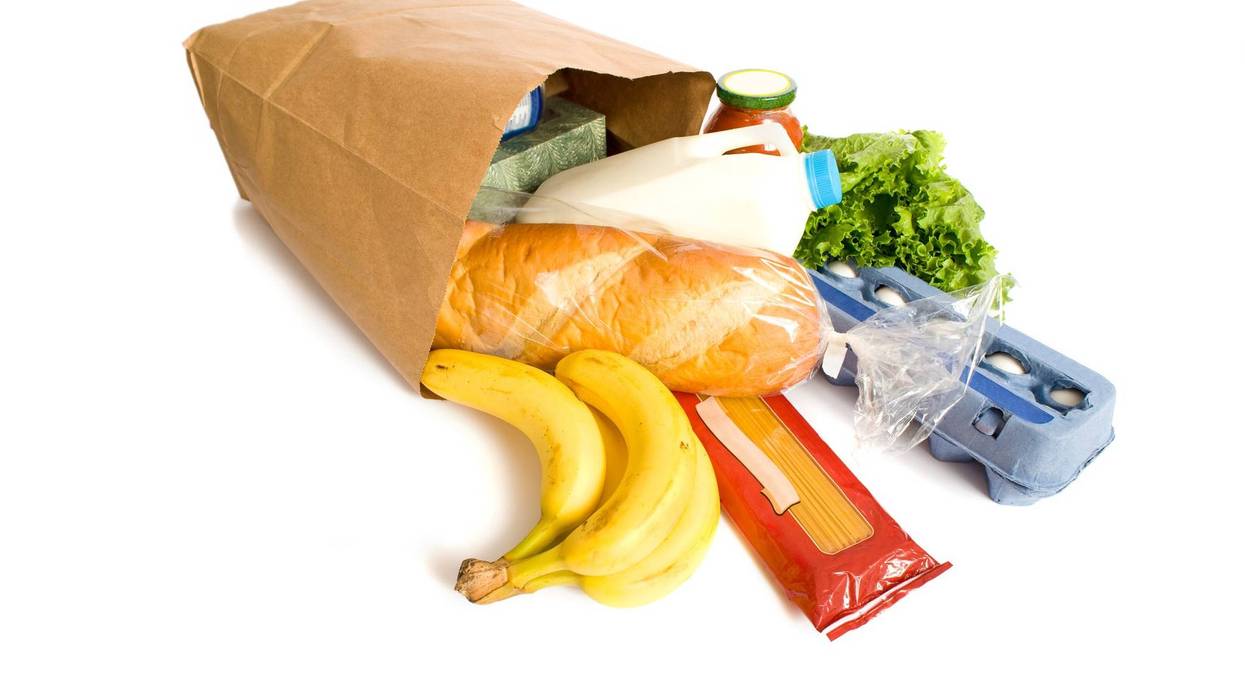 Bag of groceries