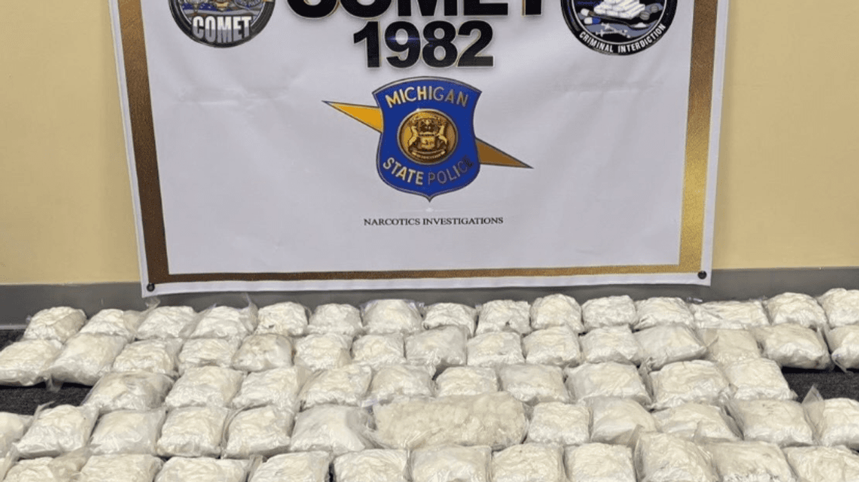 Bags of crystal meth