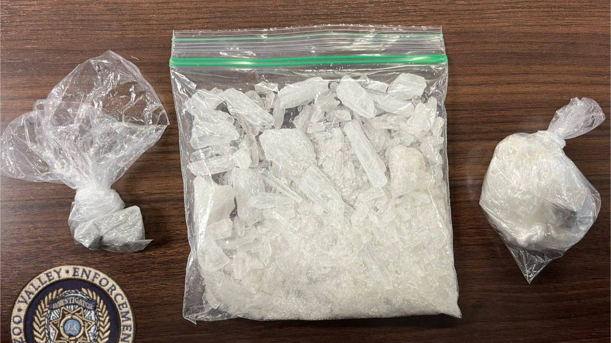 Bags of drugs