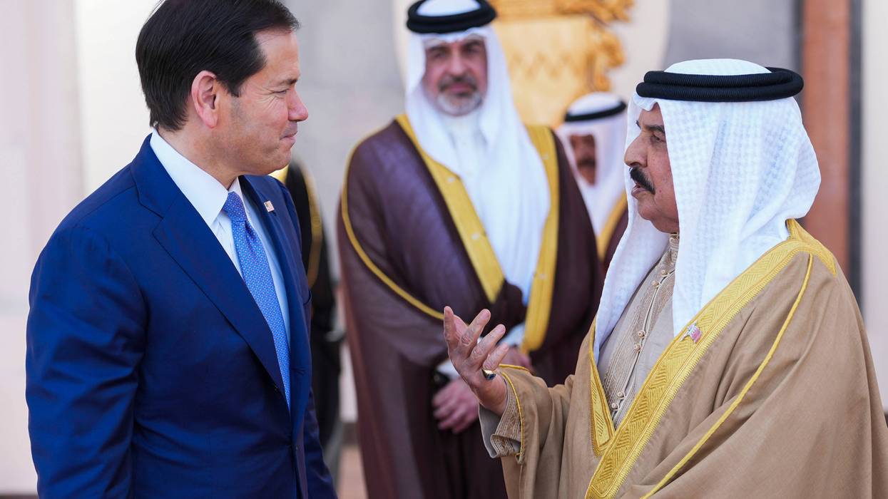 Bahrain US Rubio Gulf