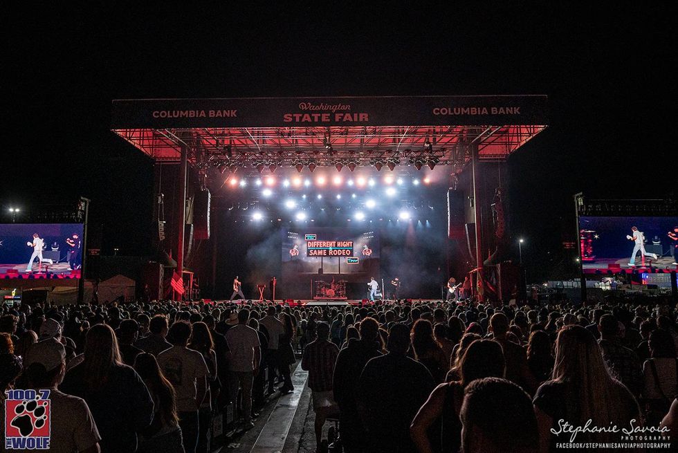 Bailey Zimmerman at the Washington State Fair 9.17.26
