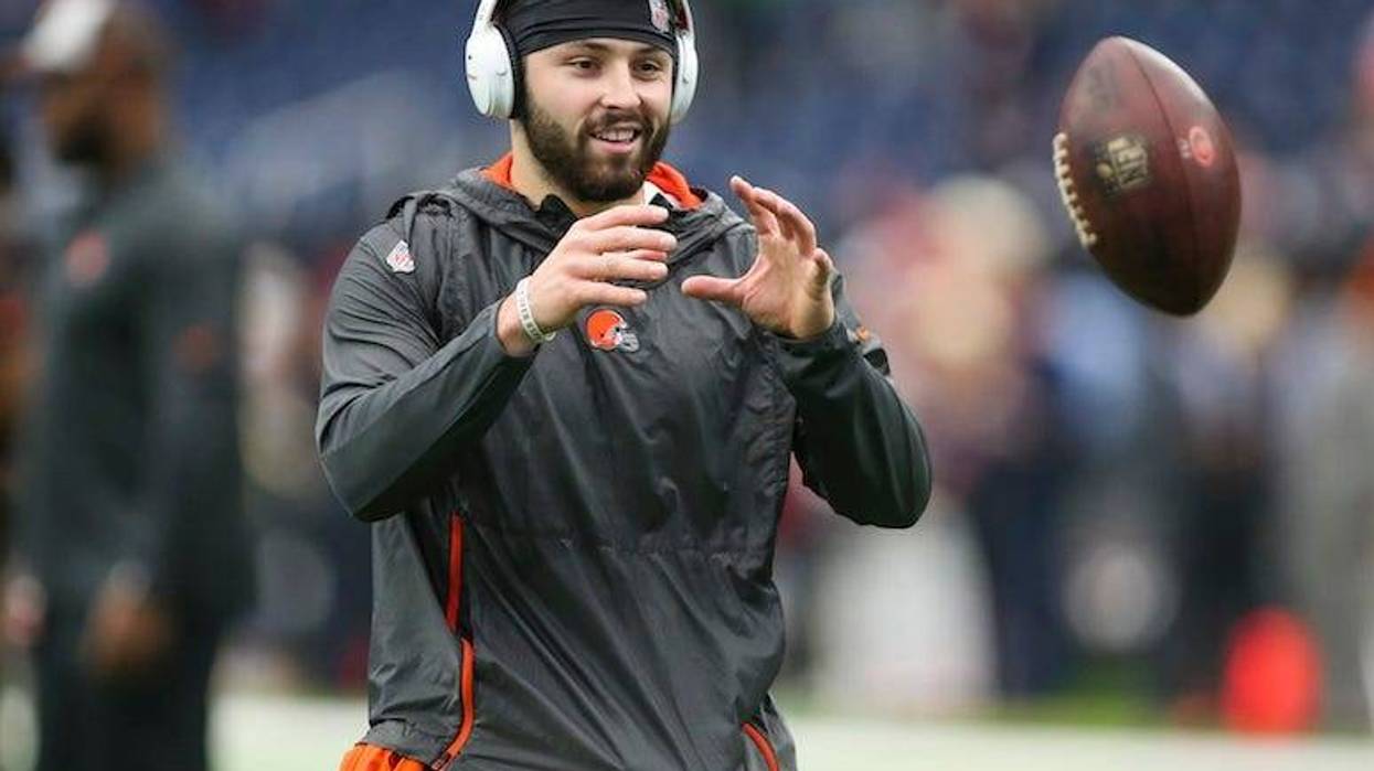 Baker Mayfield, Cleveland Browns, Football, Sports, Pregame, 2018