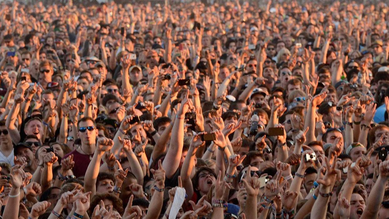 Bamboozle Festival crowd