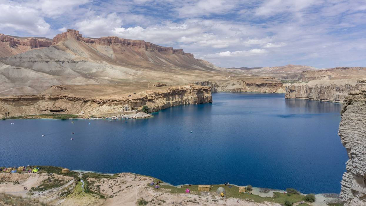 Band-e Amir National Park.