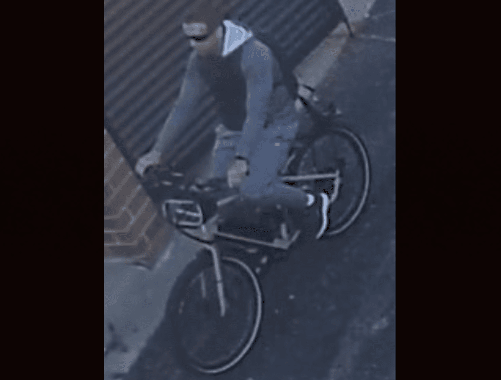 bank robber on bike