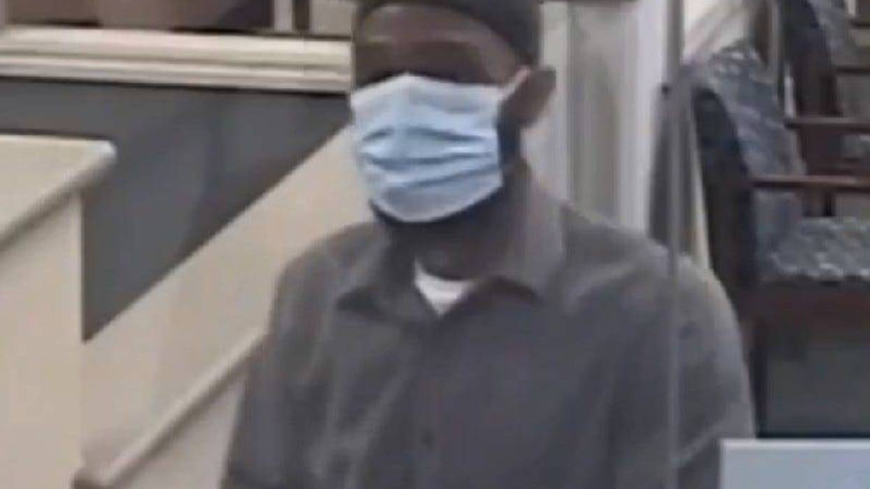 Bank robbery suspect