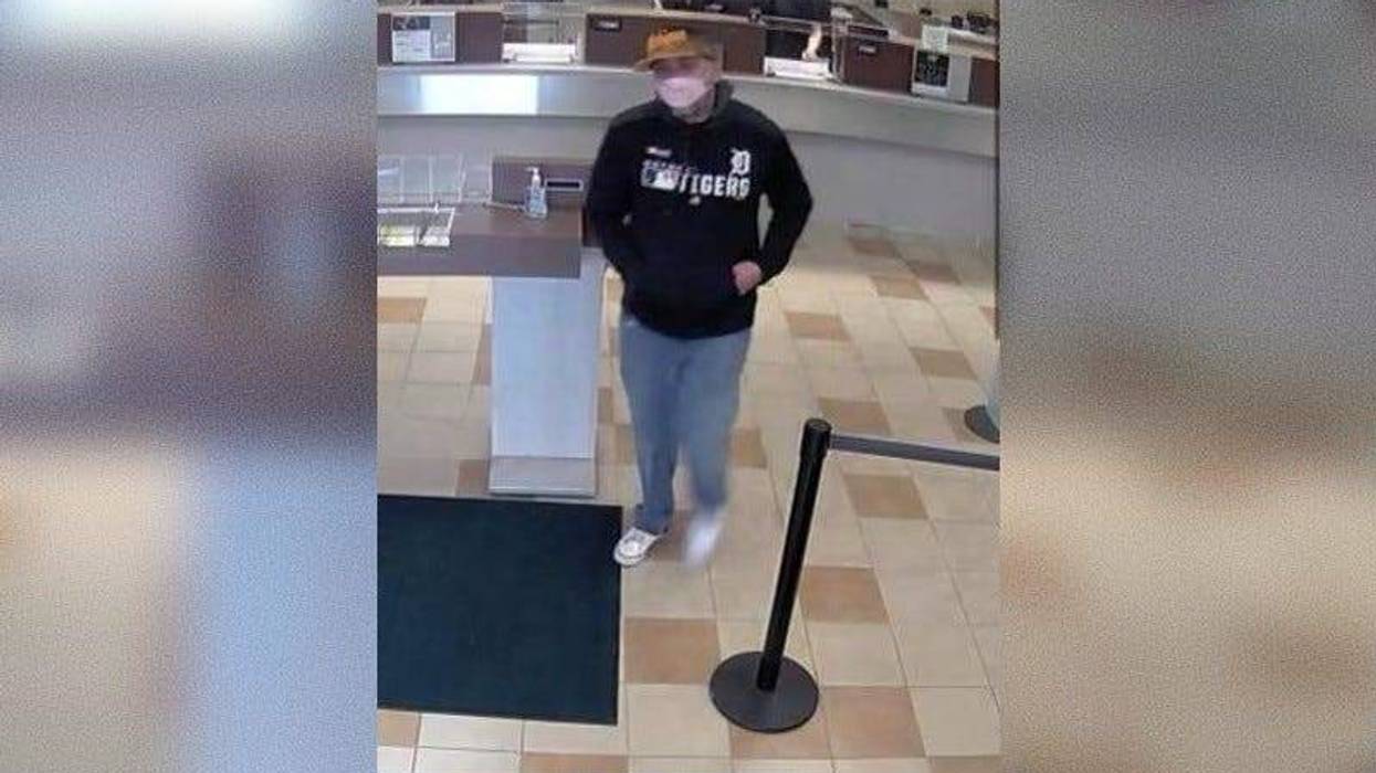 Bank robbery suspect