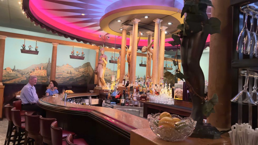 bar at The Italian Village