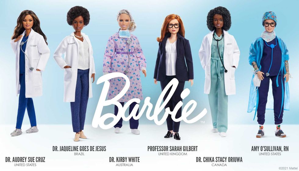 Nurse among 6 frontline workers being honored with a Barbie doll in their likeness