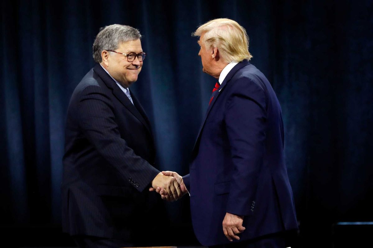Barr and Trump