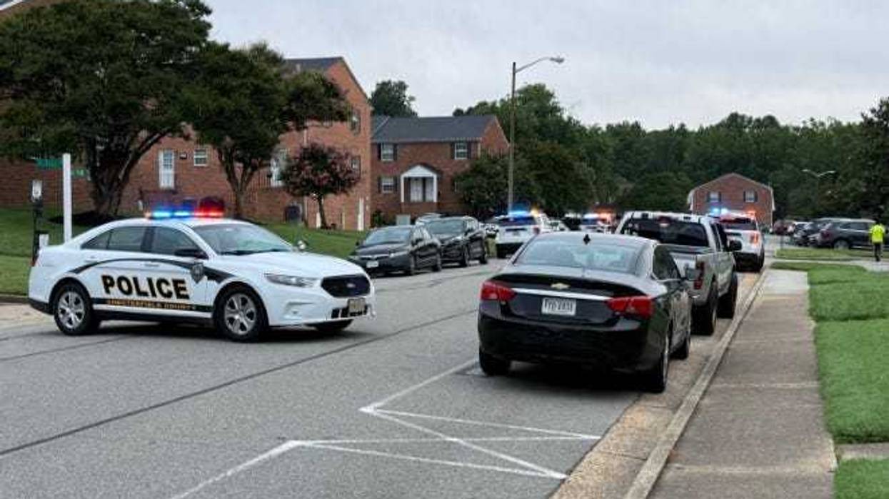 Barricade situation in Chesterfield