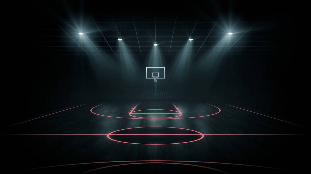 Basketball arena