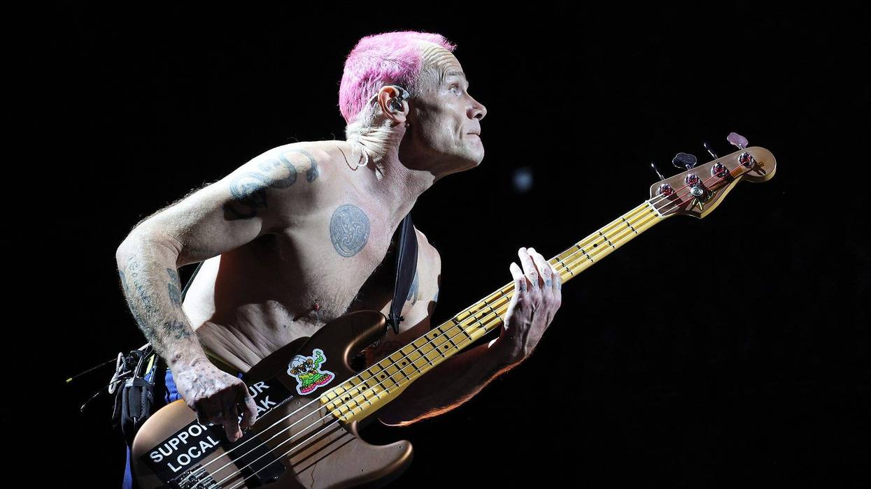 Bassist Flea of Red Hot Chili Peppers