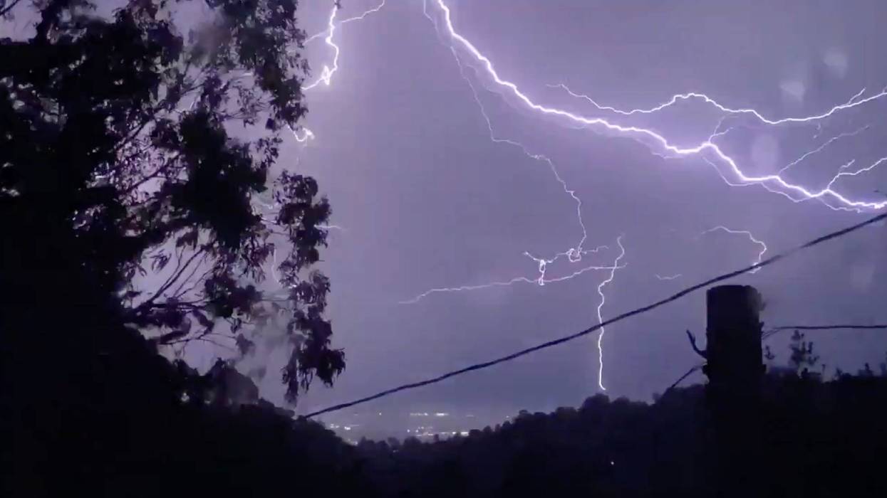 Bay Area Thunderstorm, August 16, 2020
