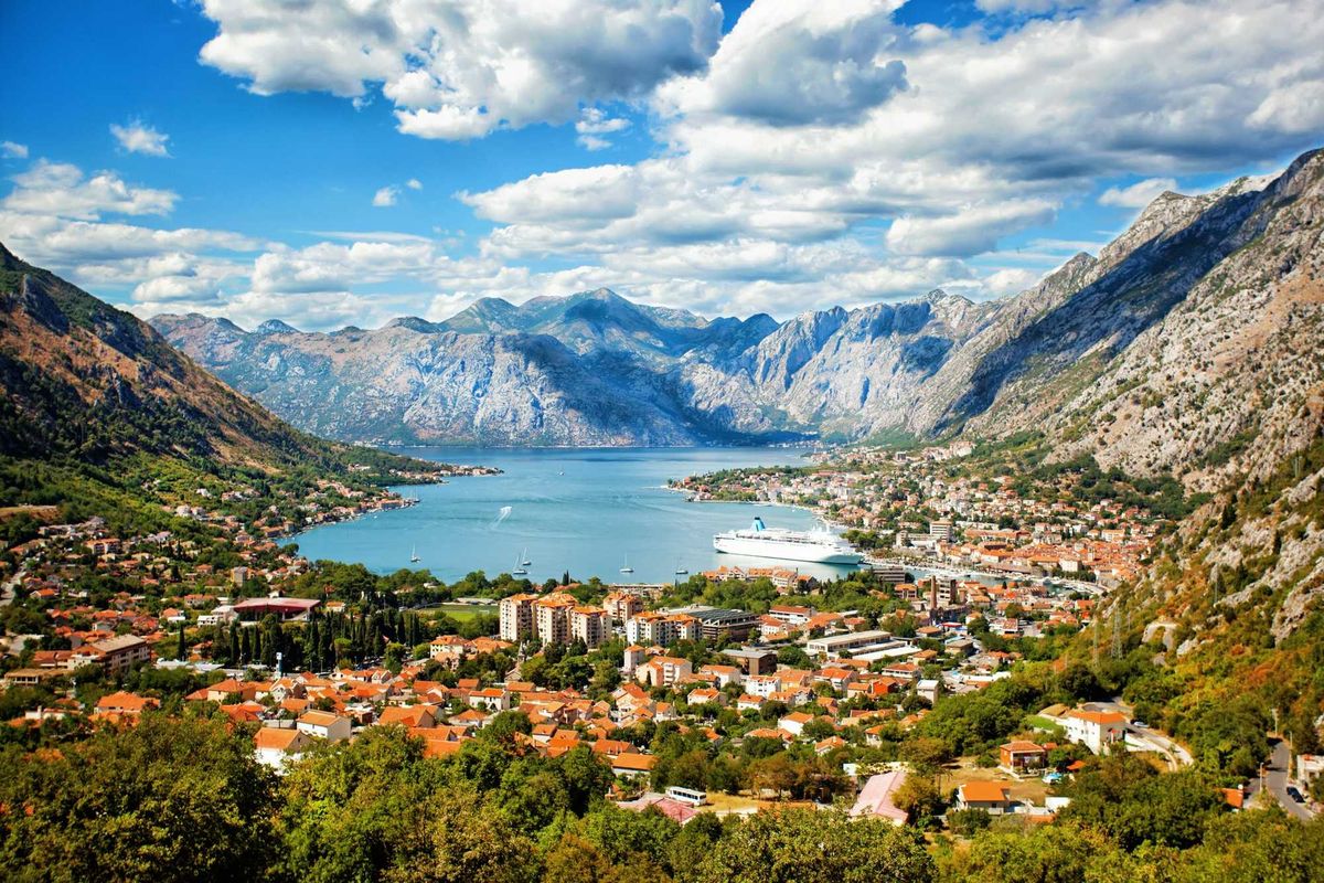 Bay of Kotor in Montenegro, where fugitives Richard Ayvazyan Marietta Terabelian allegedly attempted to evade authorities.