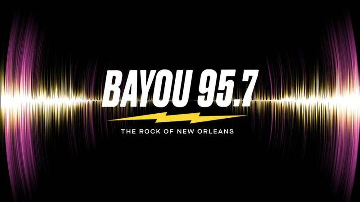 Bayou logo in visual sound wave