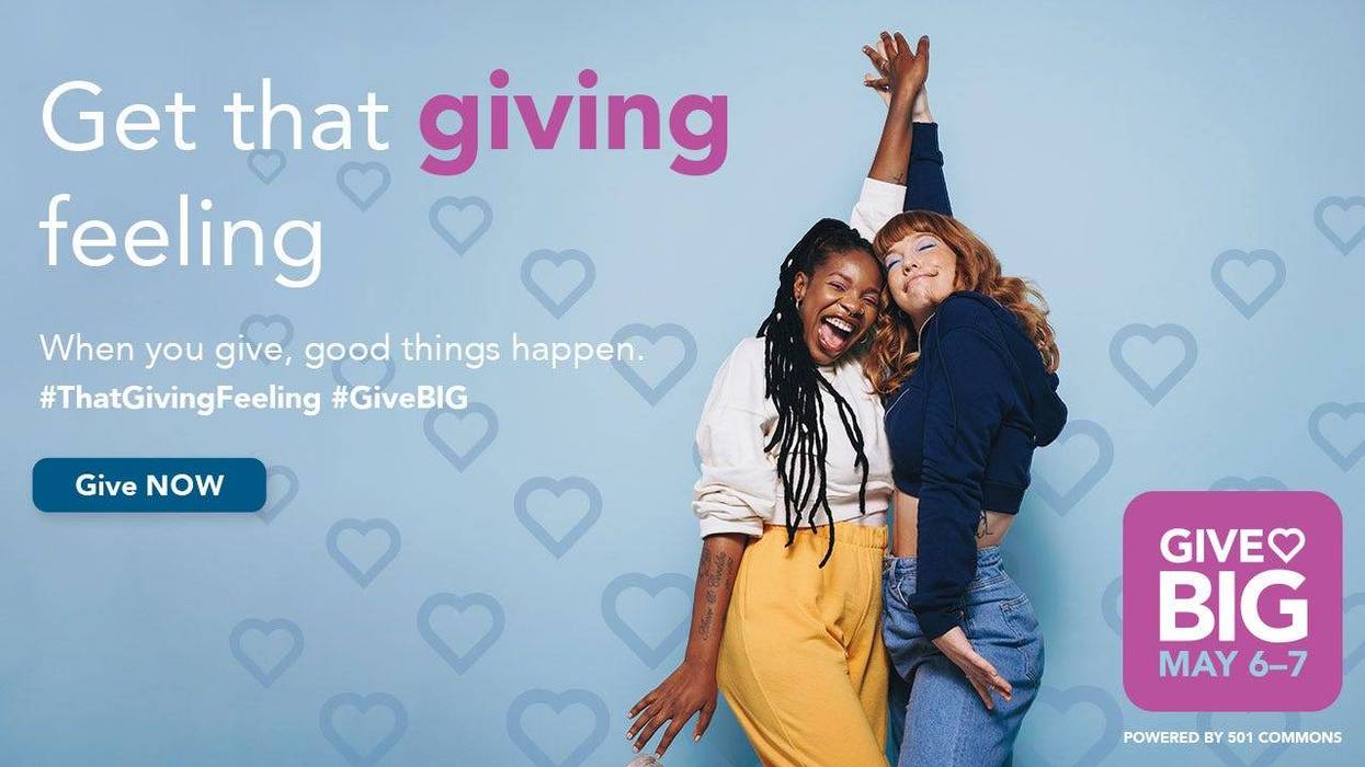 Be part of GiveBIG on May 6th-7th