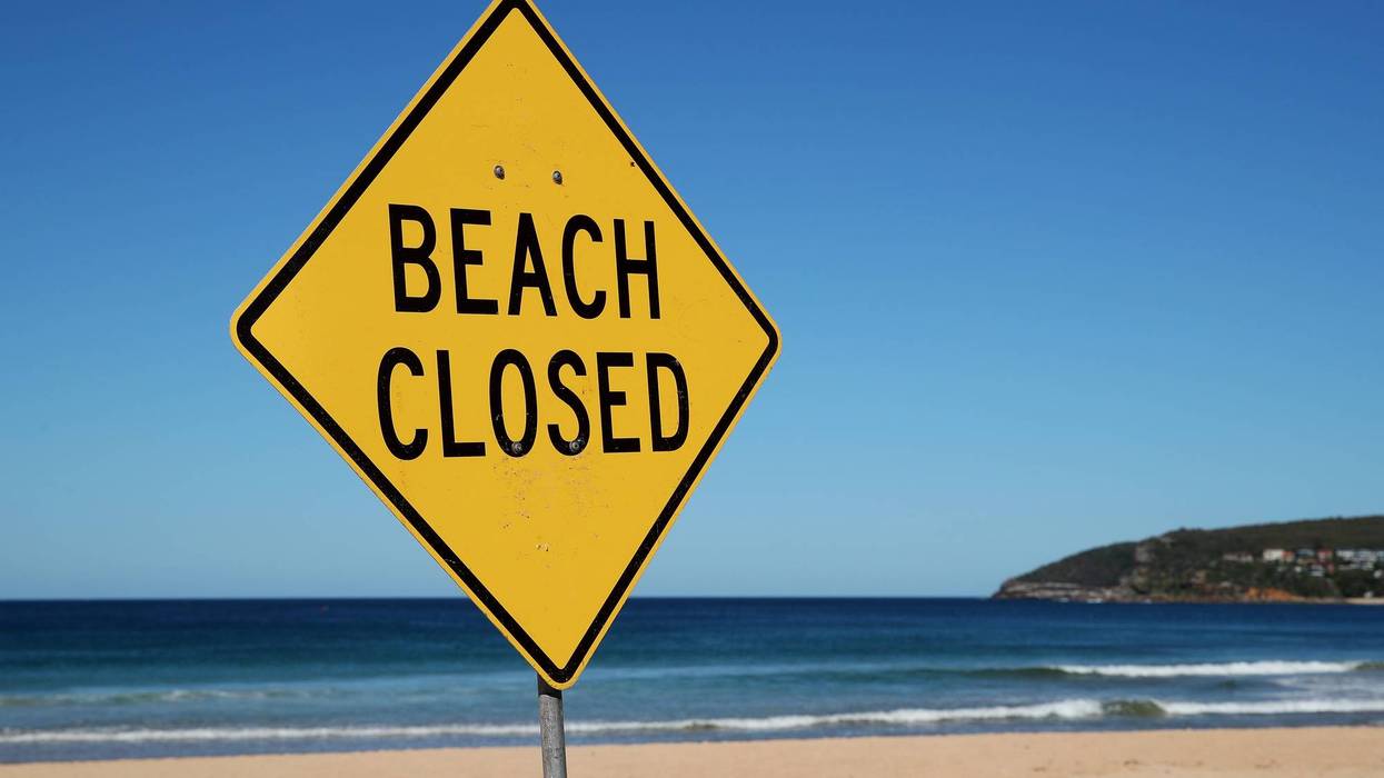 Beaches closed due to high bacteria levels