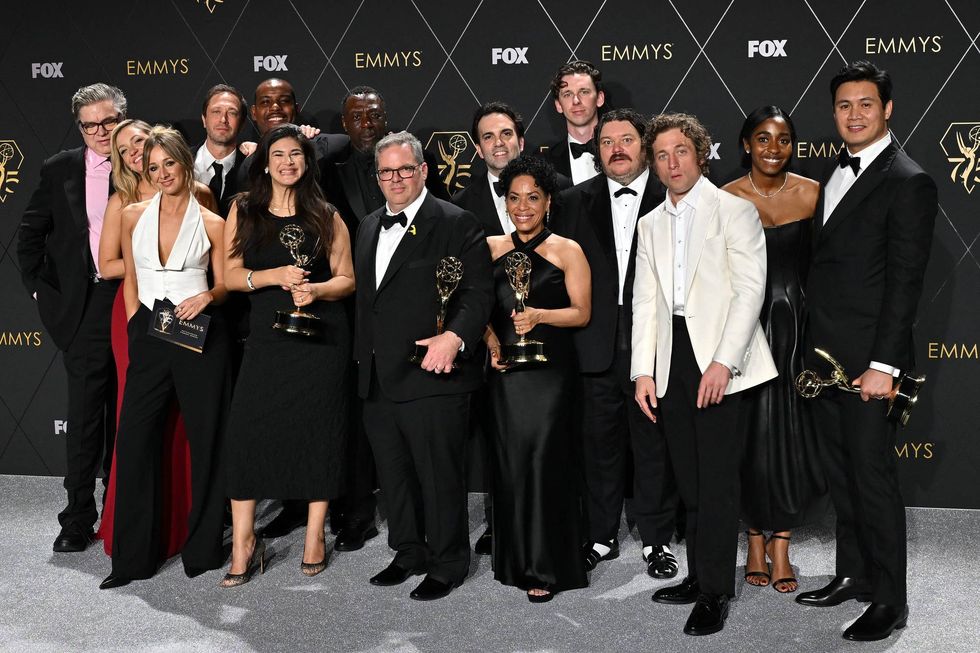 Bear cast at Emmys