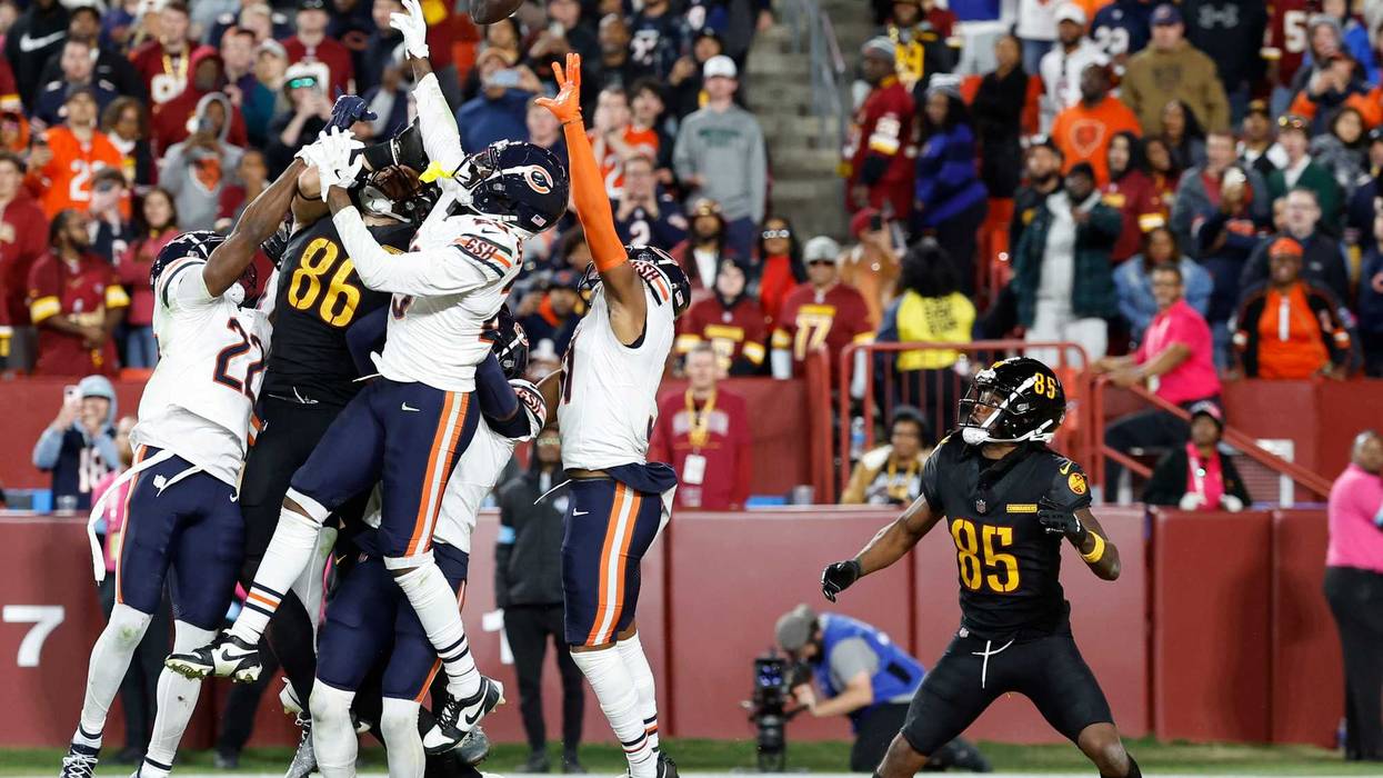 Bears DB Tyrique Stevenson bungles the last play of the game in D.C. last season