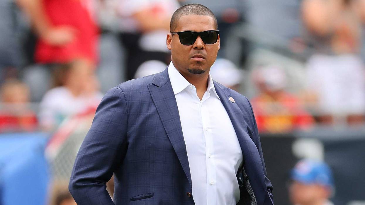 Bears general manager Ryan Poles