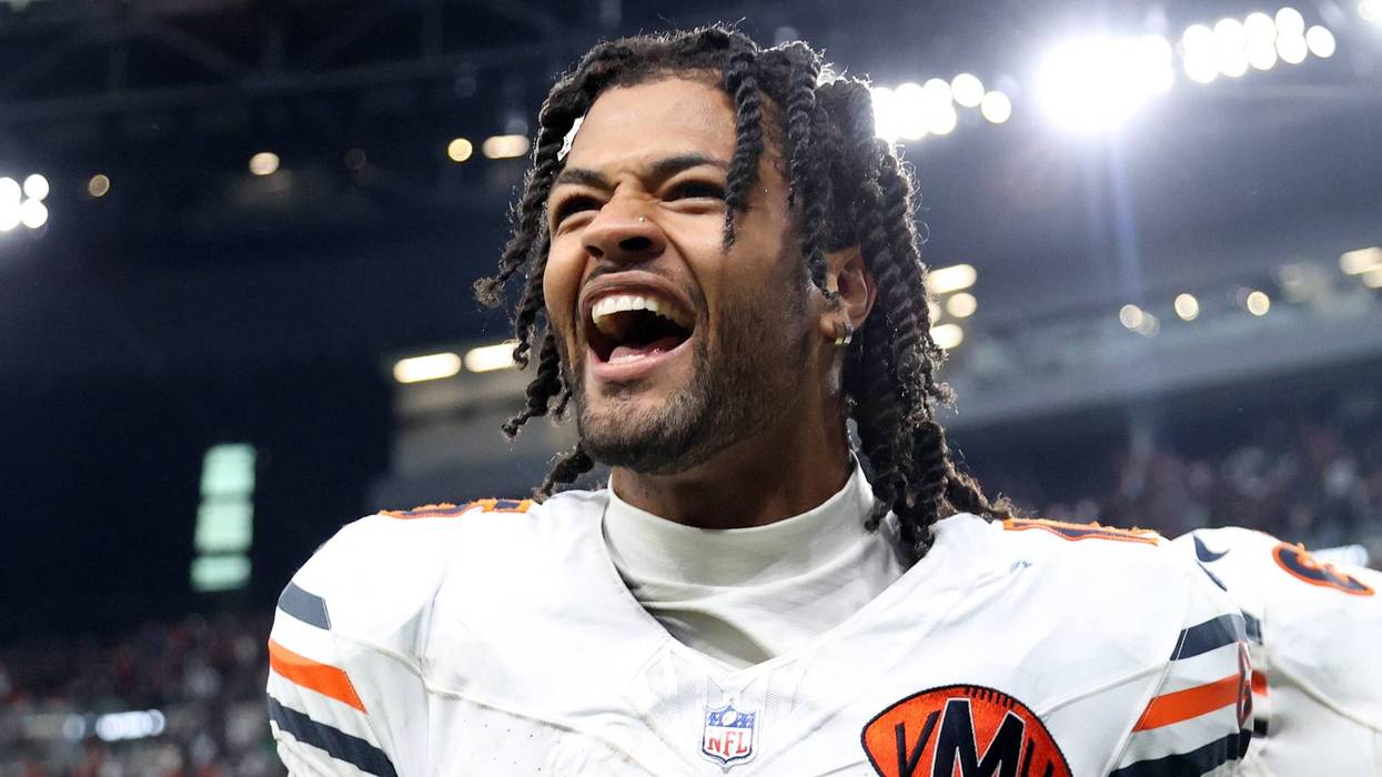 Bears receiver Rome Odunze is active against Panthers