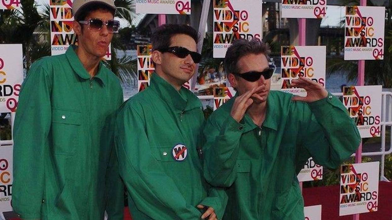 Beastie Boys, Red Carpet, MTV Video Music Awards, Mike D, AD-Rock, MCA, 2004