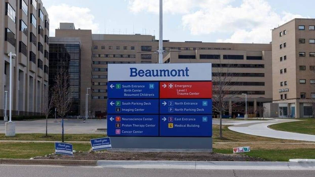 Beaumont Health sign