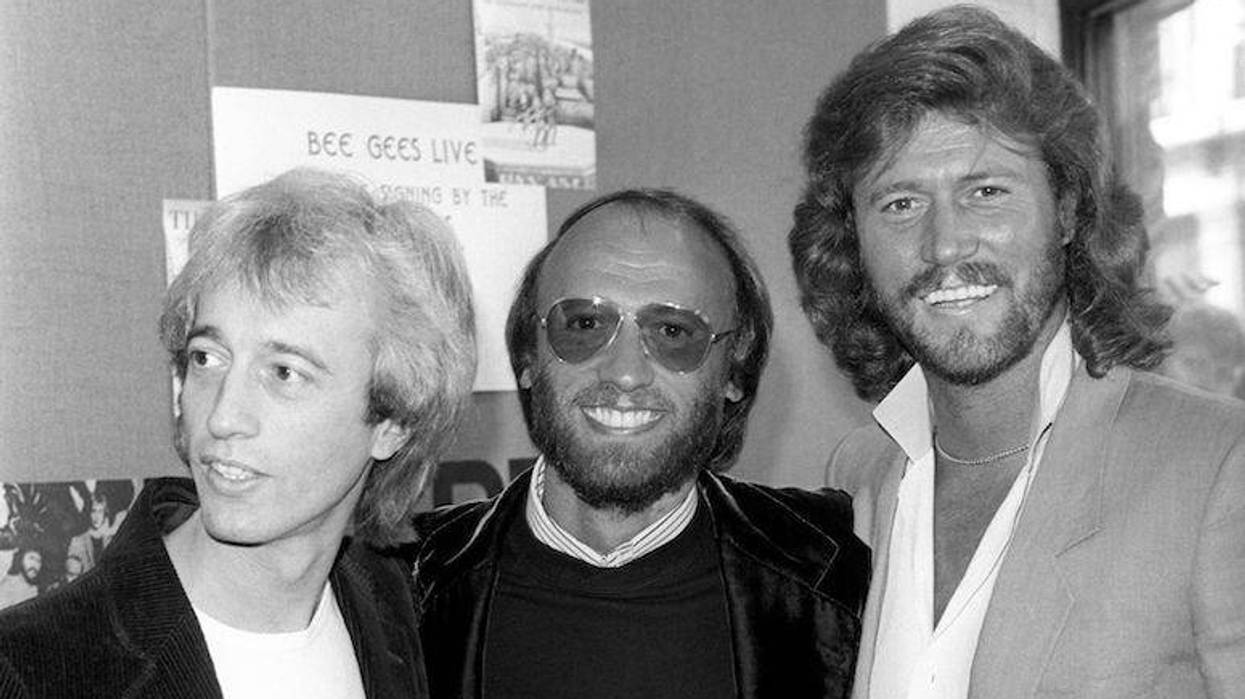 Bee Gees, Robin Gibb, Maurice Gibb, Barry Gibb,1983