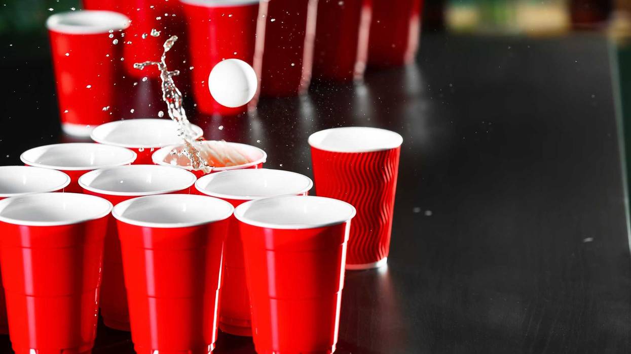 Beer pong