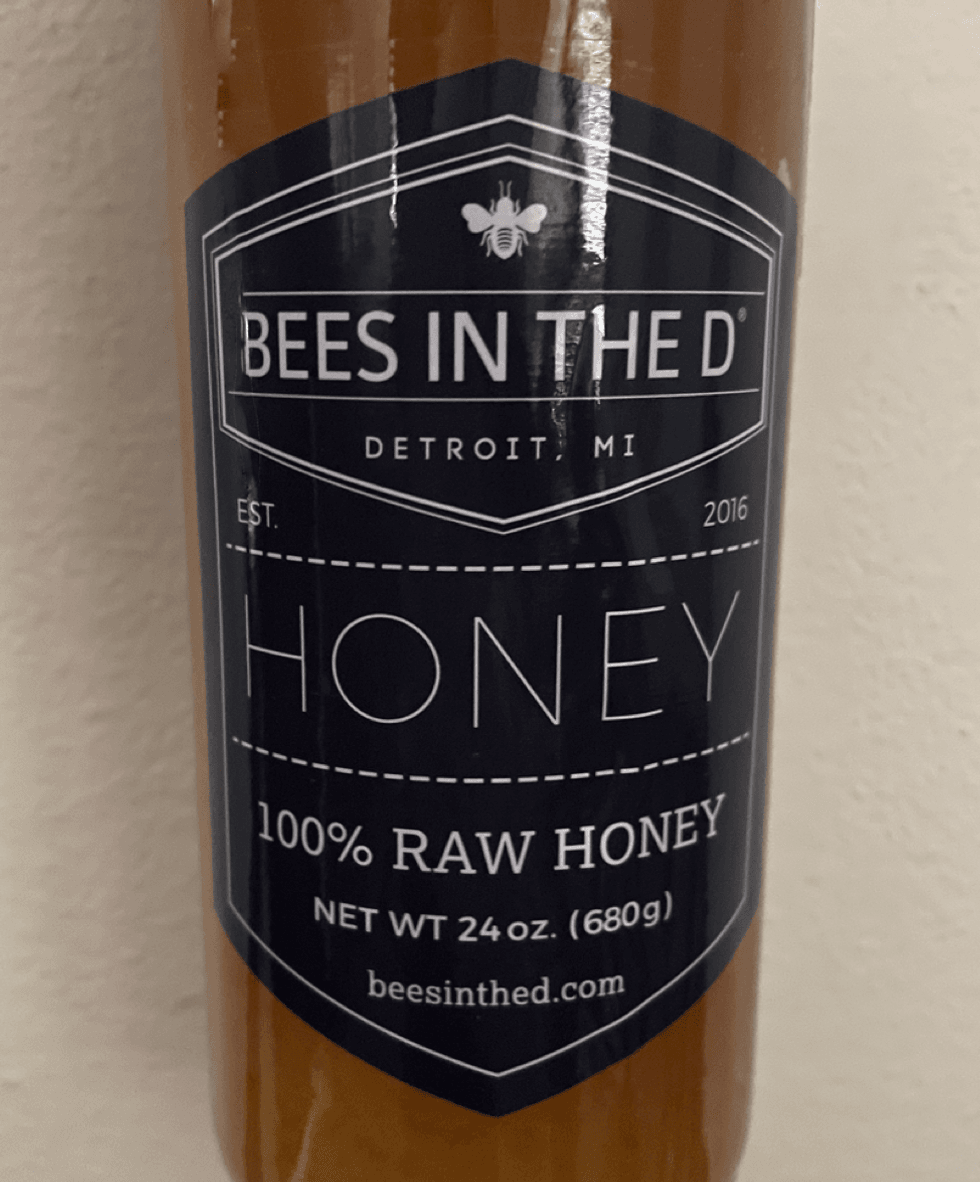 Bees in the D sells locally-made honey