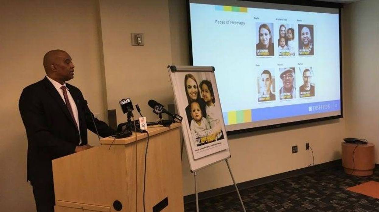 Behavioral health Commissioner David Jones launches new ad campaign proclaiming "BUPE works."