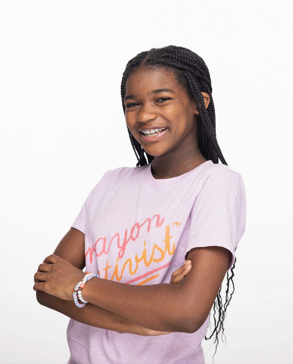 Bellen Woodard hopes to change how we view skin-color through her "More Than Peach" project.