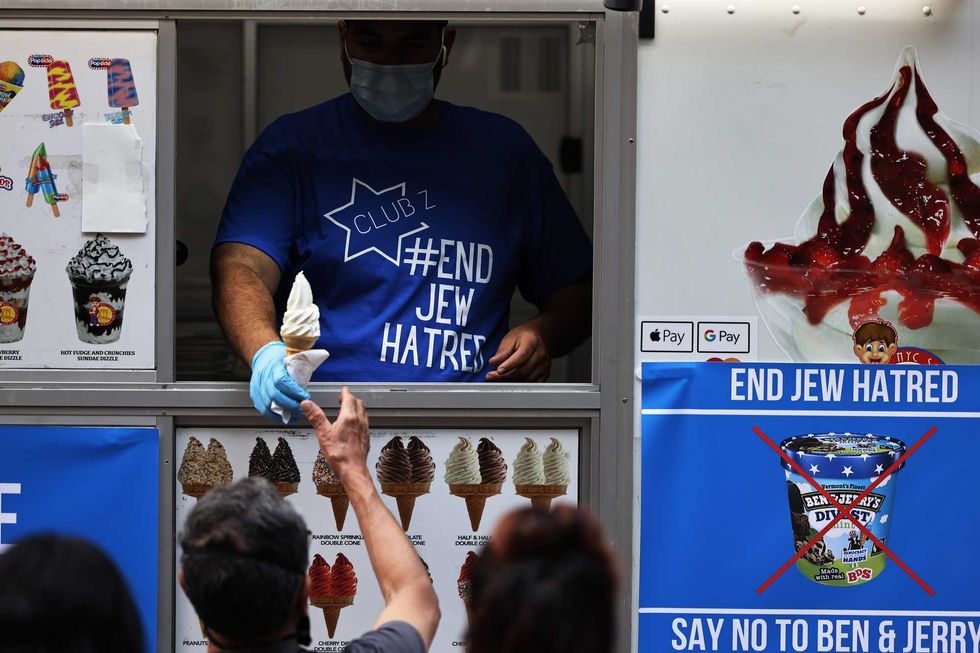 Ben and Jerrys Protest