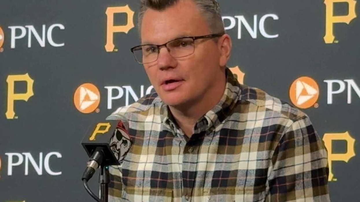 Ben Cherington at podium