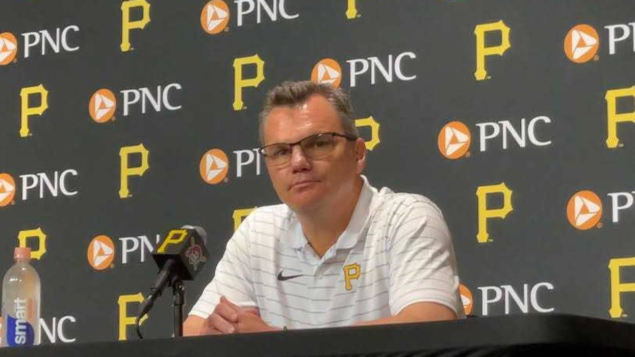 Ben Cherington at podium