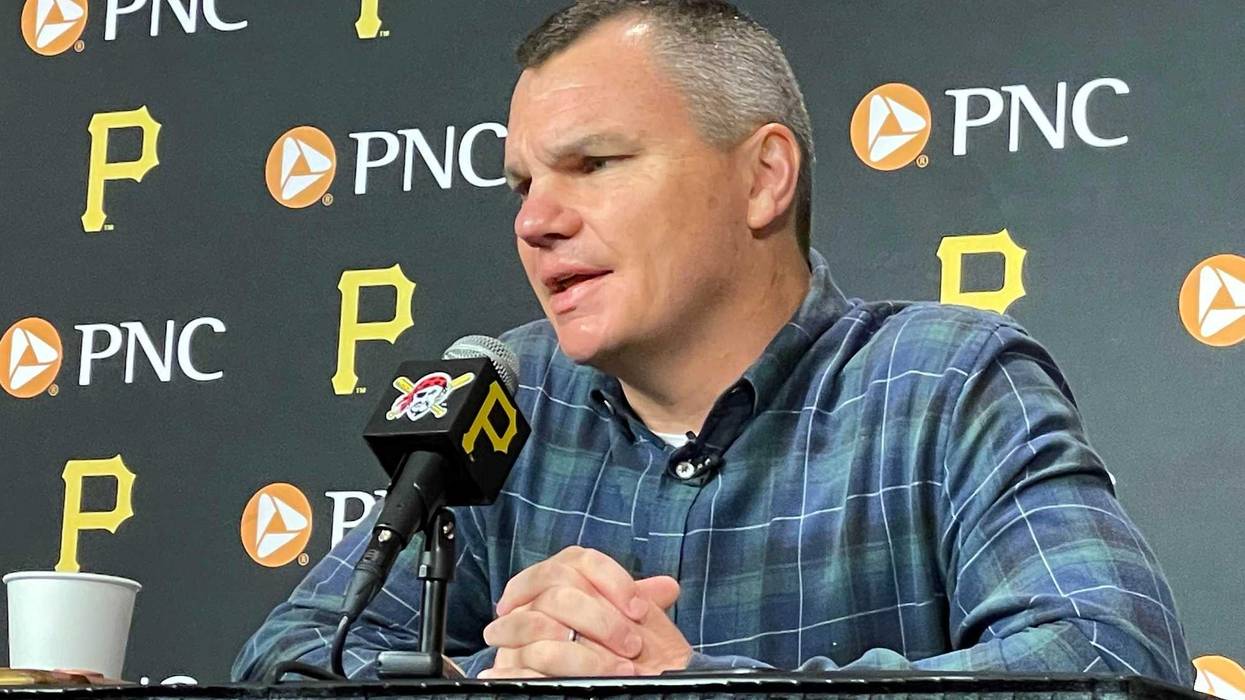 Ben Cherington at podium