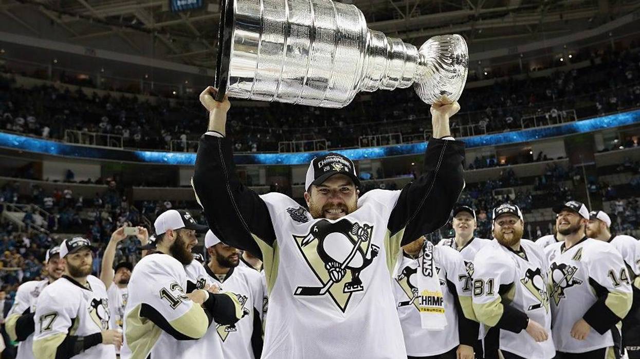 Ben Lovejoy with Stanley Cup