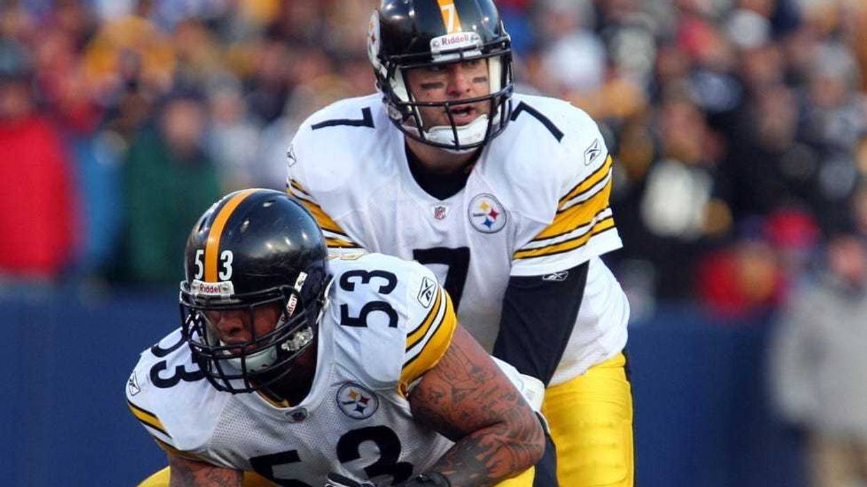 Ben Roethlisberger and Maurkice Pouncey