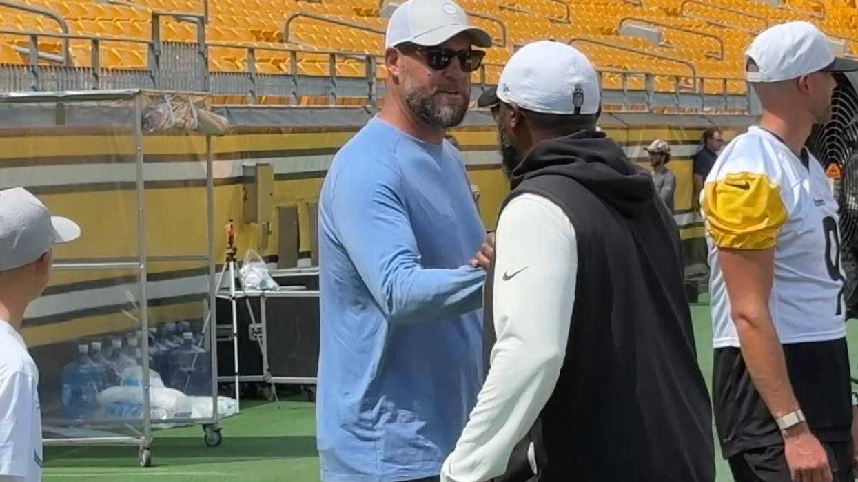 Ben Roethlisberger and Mike Tomlin