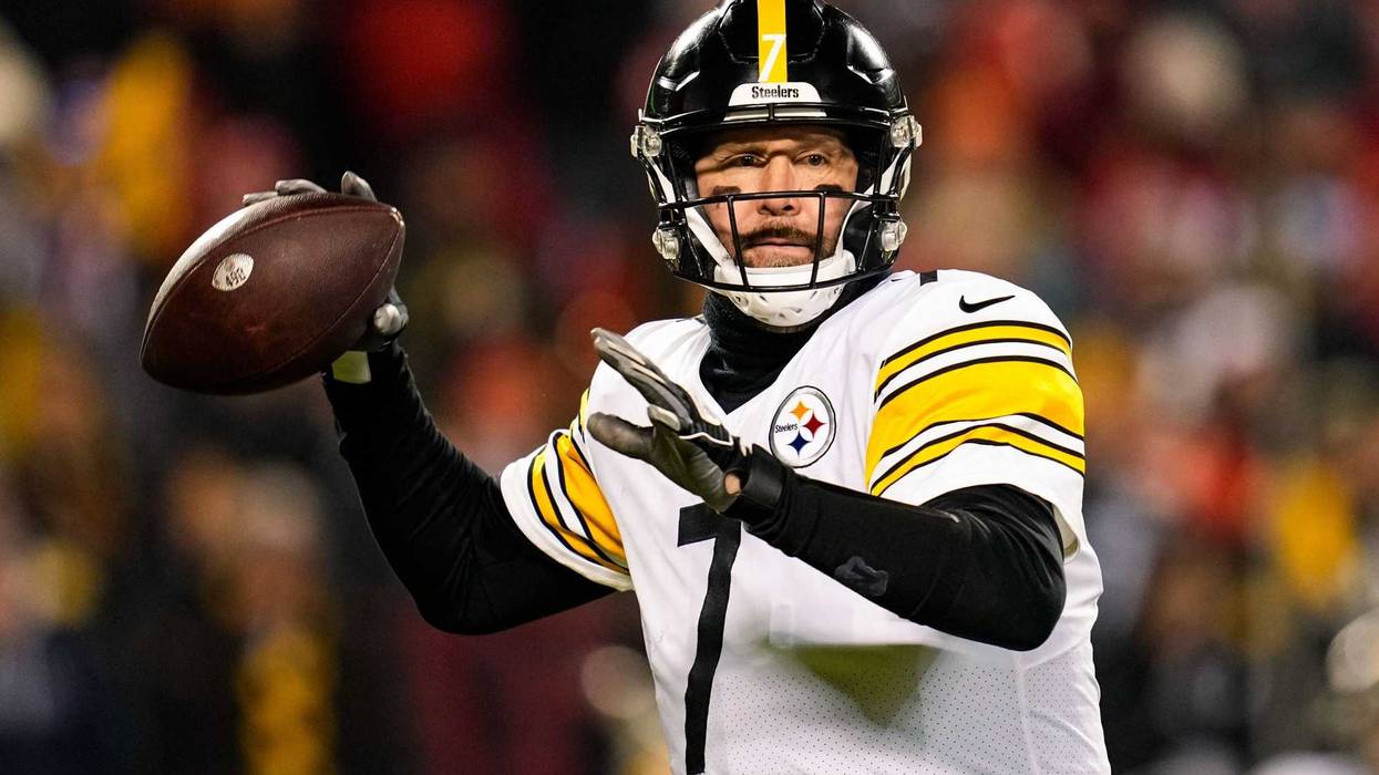 Ben Roethlisberger in Kansas City for his last career game